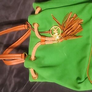 Michael Kors hobo bag in green